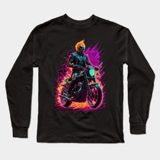 Cyberpunk Ghost Rider Long Sleeve T-Shirt